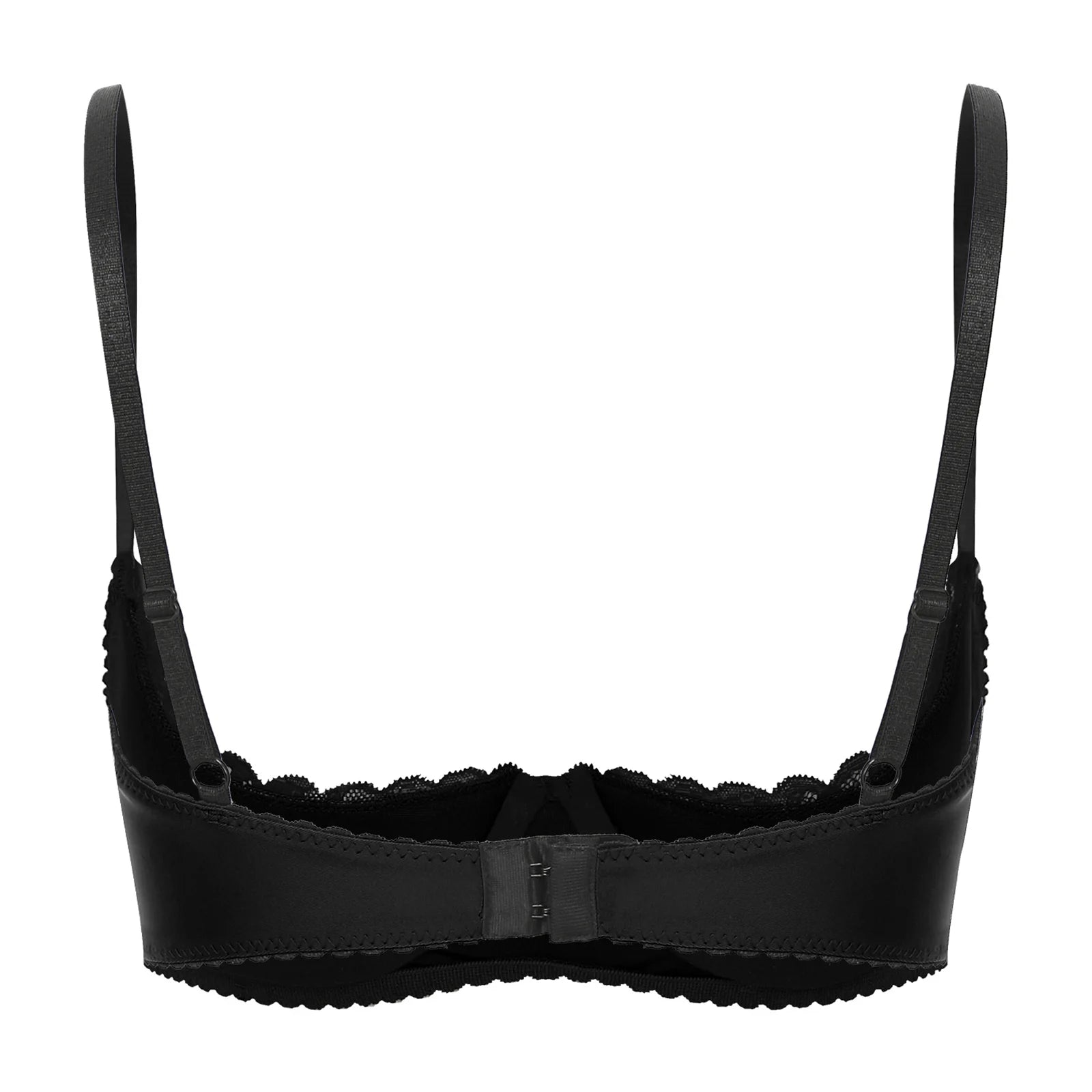 Bravellea Sexy Lace Underwire Bra - Half Cup Push-Up Floral Brassiere