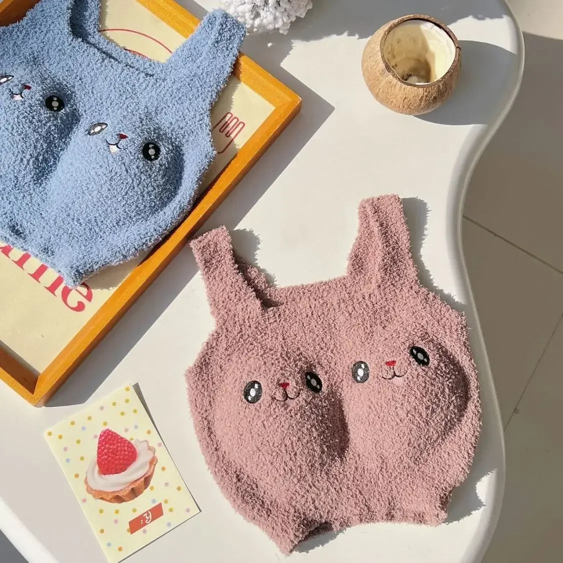 Bravellea Winter Plush Warming Bra - Anti-Freezing Thermal Vest with Chest Pad