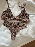 Bravellea Lace Bra & Panty Set - Adjustable Seamless Low Waist Lingerie.
