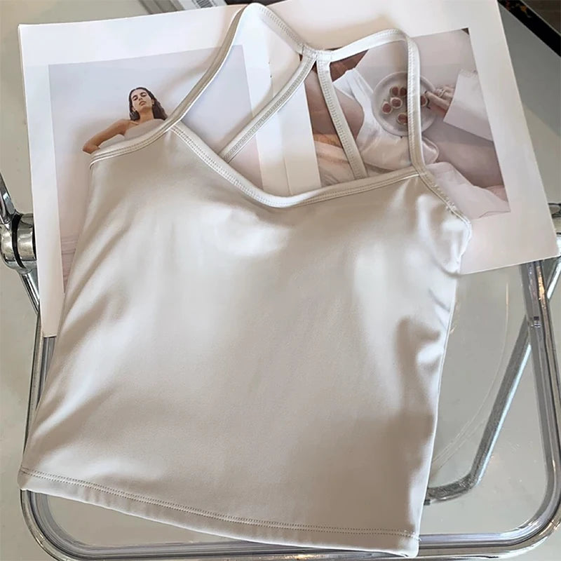 Bravellea Slim Fit Nude Sports Bra - Yoga Fitness Vest Pilates Top