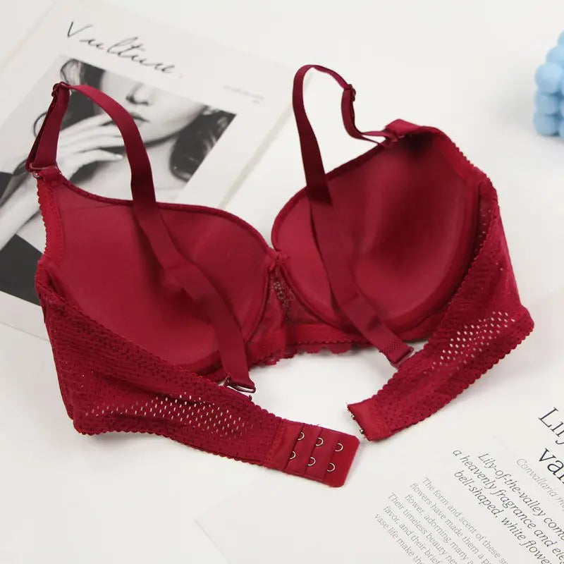Bravellea Sexy Bra & Thong Set - Push-Up BCDE Multi-Color Lingerie