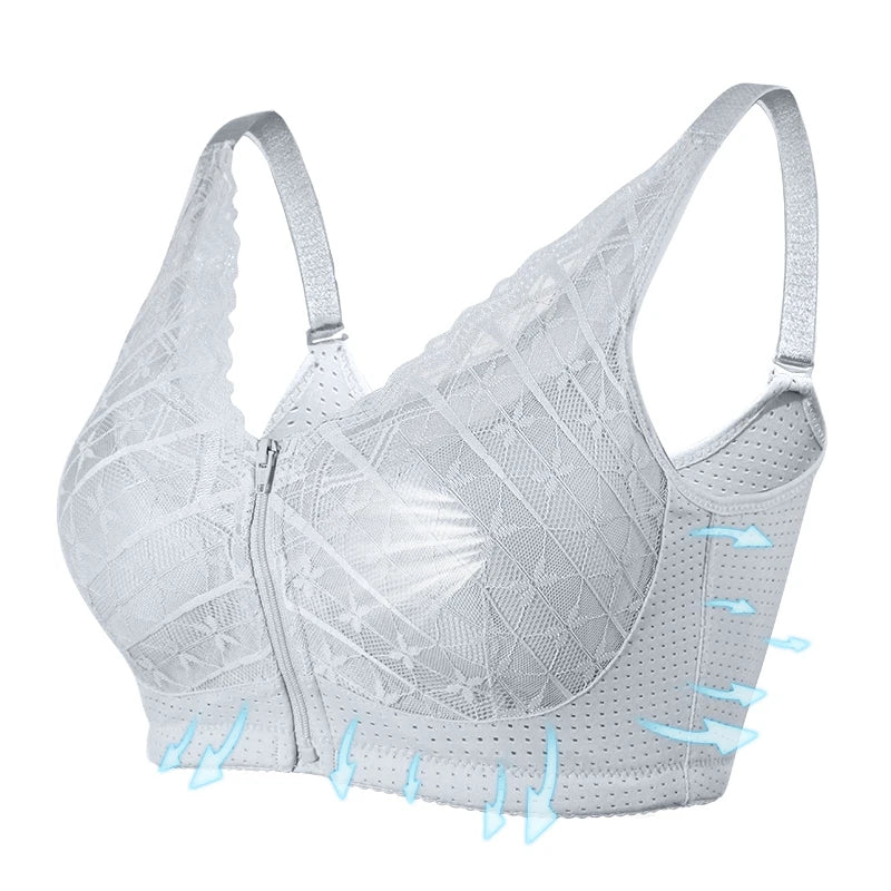 Bravellea Mastectomy Bra - Breathable Pocket with Breast Form Pads Included