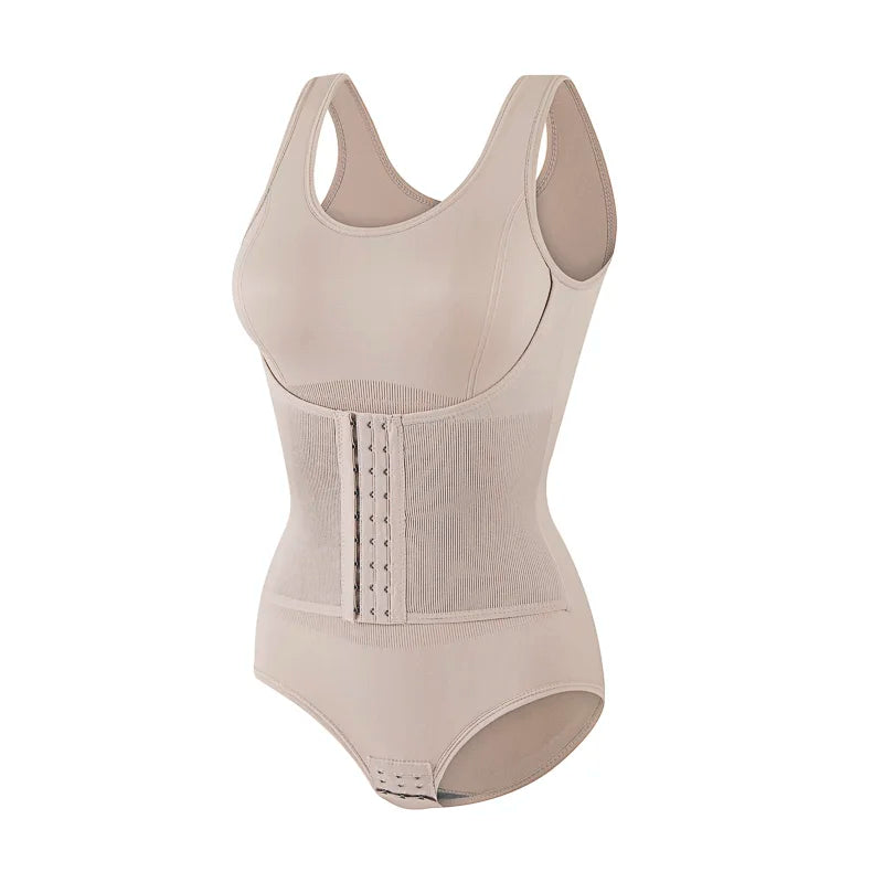 Bravellea Bodysuit Shapewear - Double Breasted Tummy Control Postpartum Corset