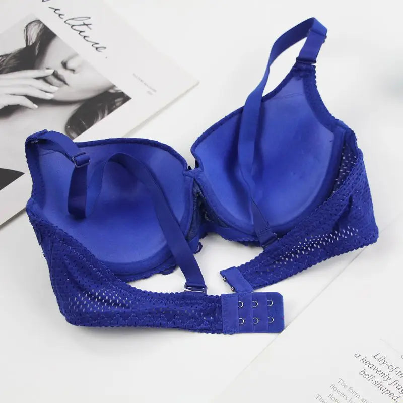 Bravellea Sexy Bra & Thong Set - Push-Up BCDE Multi-Color Lingerie