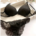 Bravellea Push-Up Embroidery Lace Bra Set - 5 Colors Sexy Lingerie