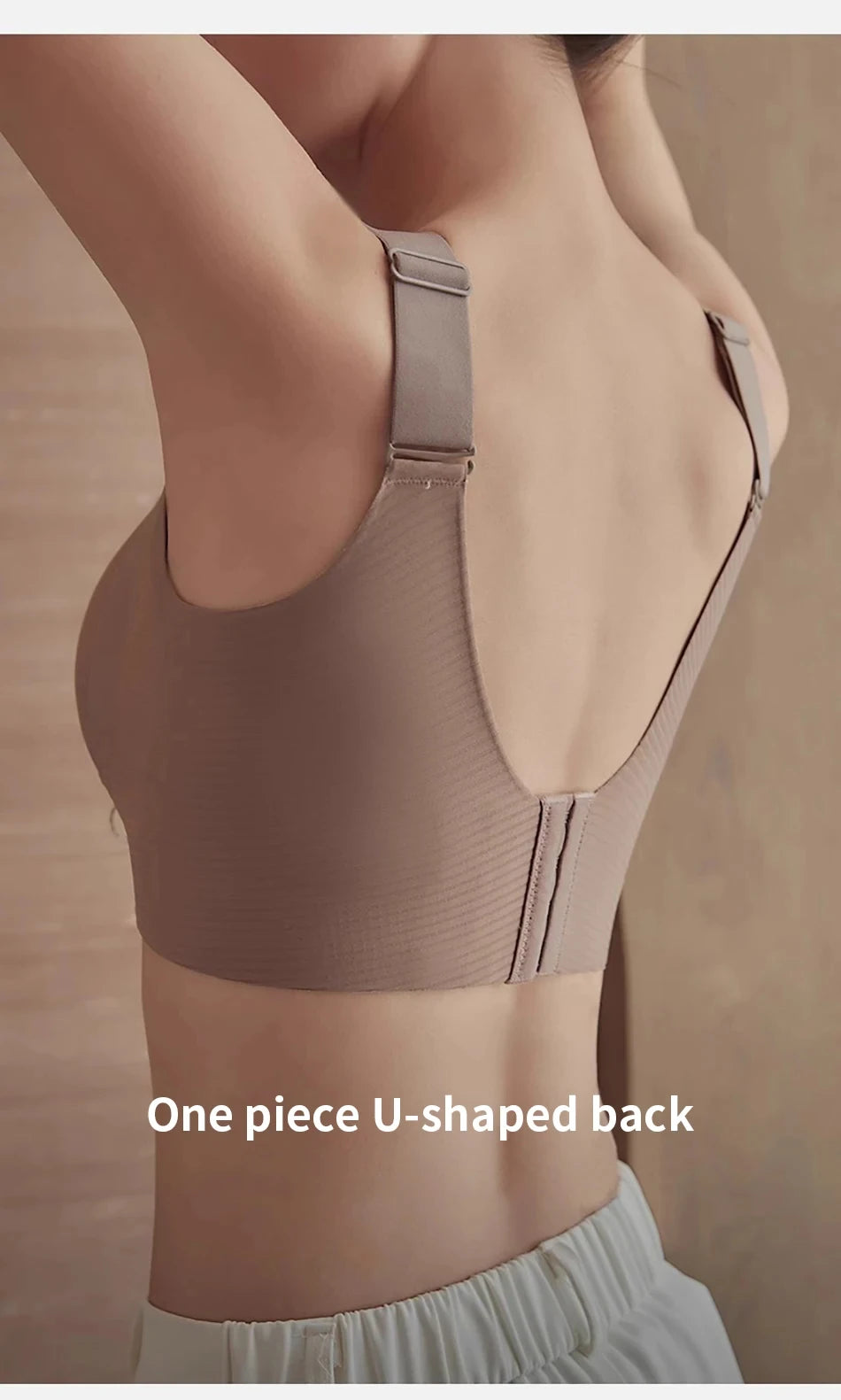 Bravellea Seamless Wireless Bra - Thin Style Anti-Sagging Push-Up 1-2 Pack