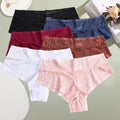 Bravellea Sexy Lace Panties 6-Pack - High Waist Breathable G-String