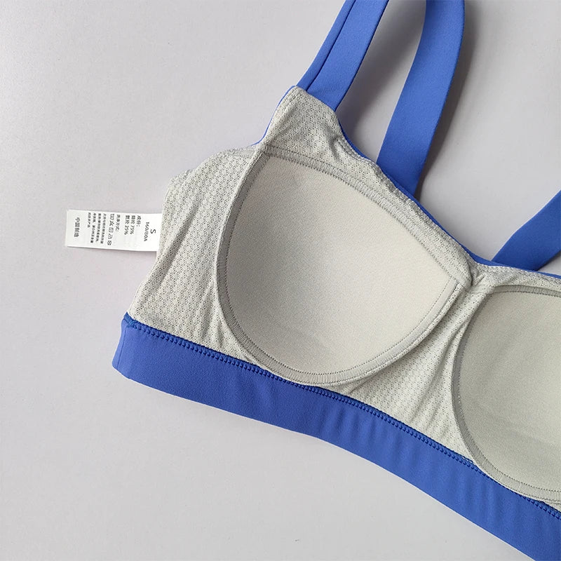 Bravellea Seamless Yoga Set - 2-Piece Push-Up Bra & High Waist Leggings