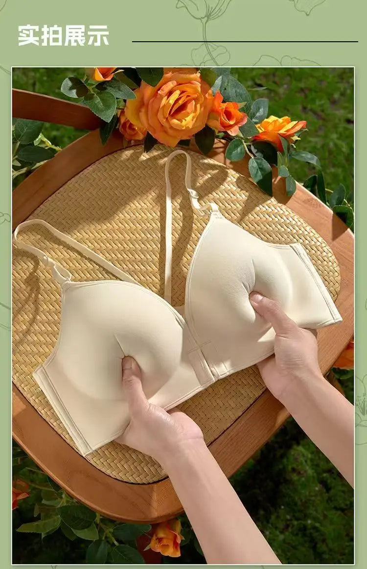 Bravellea Front Closure Push-Up Bra - 12CM Ultra Thick Padded for Small Chest